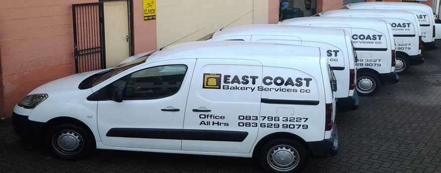 East Coast Bakery Seyvices Fleet